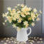 Ensemble de 6 fleurs artificielles d'extérieur pour décoration de jardin-1369032227