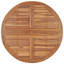 Acalia Round Teak Folding Outdoor Dining Table , 110cm cm W 110cm cm D-1958290451