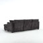 Canapé de rangement moderne avec double USB, 2 poches latérales, banc de rangement avec repose-pieds, canapé modulaire en chenille surdimensionné, canapé en L surdimensionné à 4 places-727667483