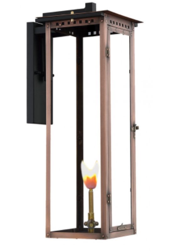 Alantowne Empire Lantern, 22" H x 8" W x 10" D