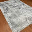 Tapis en laine et soie à motif abstrait 17 Stories
