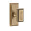 Grandeur Fifth Avenue Short Plate Privacy with Carré Door Knob-1045603878-1045603902