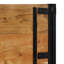 Headboard Solid Wood Acacia And Iron-1898759142