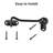 Black Lock for Barn Door