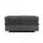 Dark Gray Polish Microfiber Sofa w/Drop Down Table