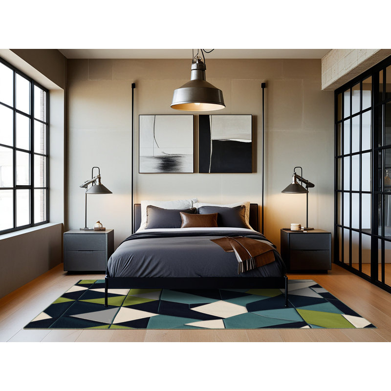 Orbit Crossroads Rug, Round 8'