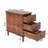 11.81" Solid Wood Narrow End Table