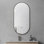 Miroir mural de salle de bain 48 po x 24 po, miroir mural encadré pour la salle de bain, suspendu vertical ou horizontal, miroir HD moderne pour la chambre à coucher, vestibule