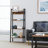 Maurus 5-Shelf Metal Freestanding Ladder Bookcase-1710091575-1710334966