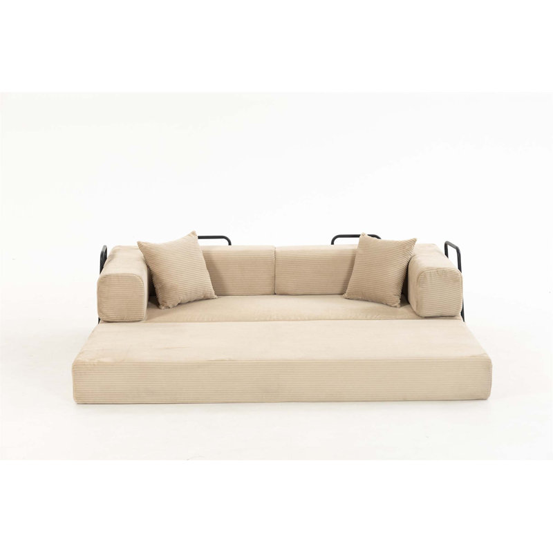 Canapé-lit modulaire en mousse Boneless