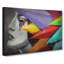 Crying Colour In Abstract - Wrapped Canvas Print-55316326