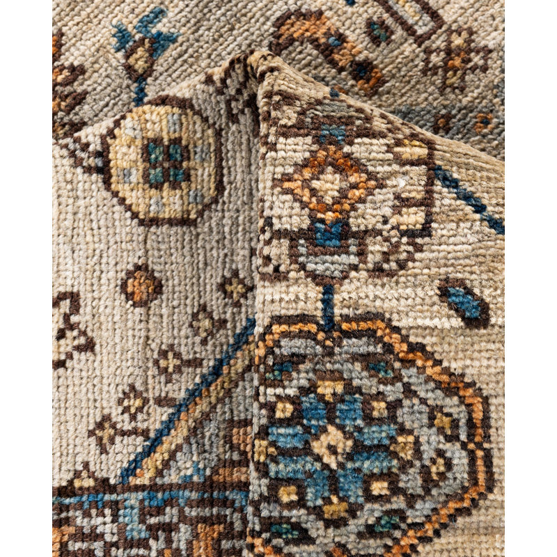 Serapi One-of-a-Kind 3' 11" X 5' 9" Hand Knotted Area Rug