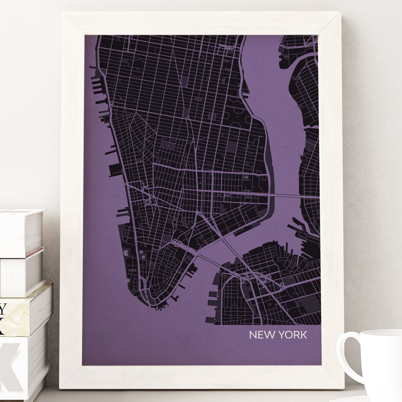 Single Picture Frame Print, Black