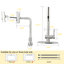 Robinet de cuisine rétractable RENIST-97804404