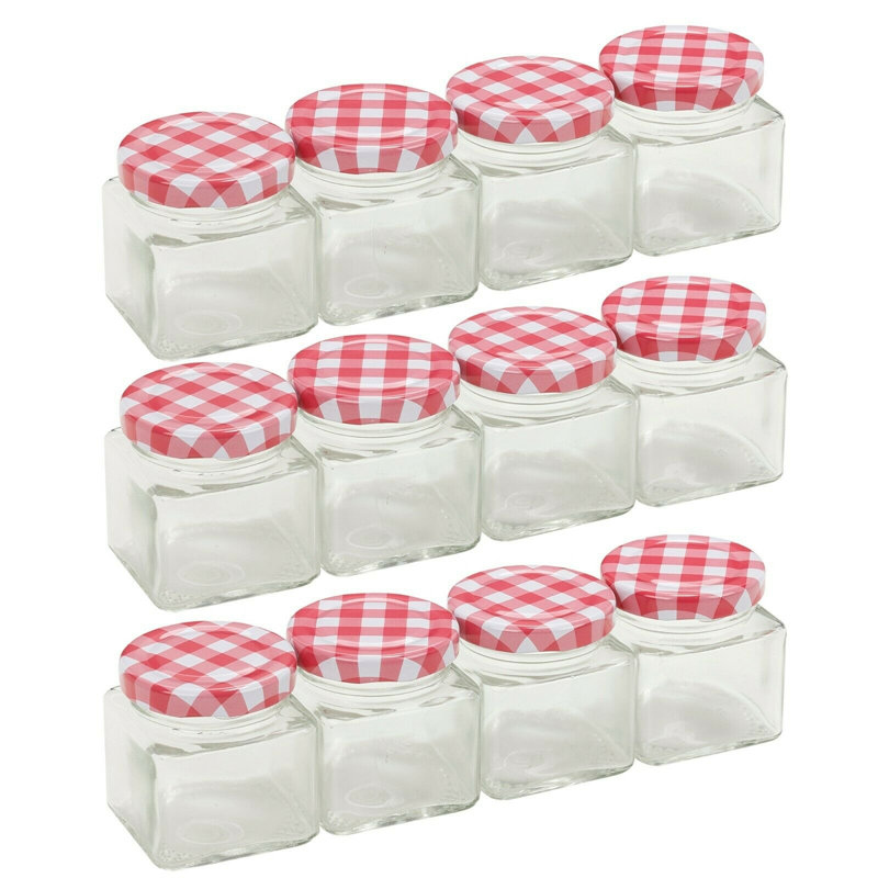 Glass Jar - Set of 4
