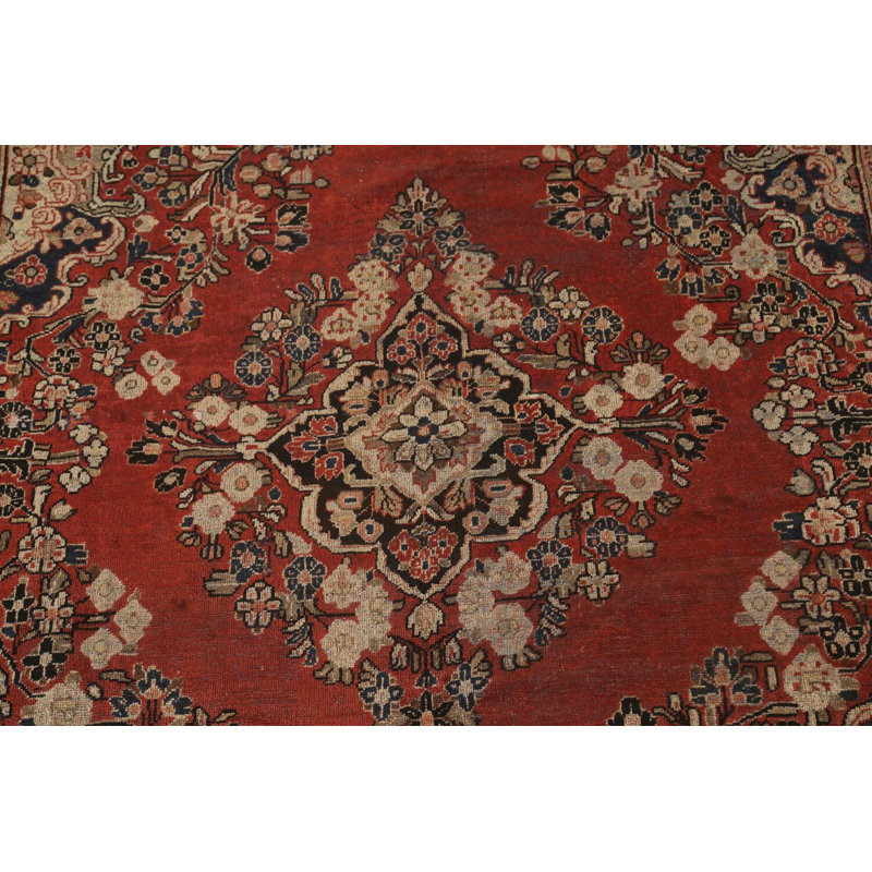Tapis traditionnel en laine antique 9 x 12