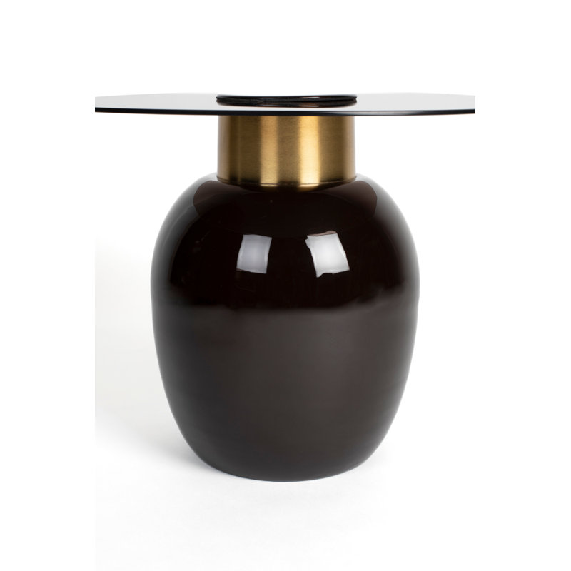 Mohra Glass End Table, 16" H x 20" W x 20" D