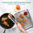 U-Taste 18/8 Stainless Steel Kitchen Tongs: 7+9+12 Inch Heat Resistant Metal Cooking Tong Set-75903833