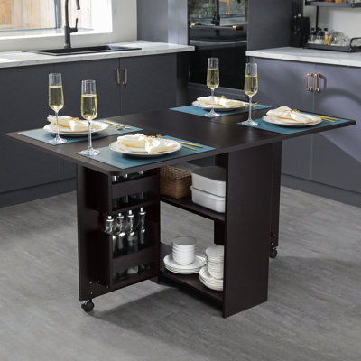 Auzinda 31.5 " Extendable Rectangular Dining Table