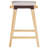 Kellan Upholstered Counter Stool with Solid Wood Frame-1101715340-1101715342