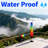 Outside Parasol Cover, 420D Oxford Patio Umbrella Covers Waterproof with Telescopic Rod-Market Parasol Cover, Garden Outdoor Umbrella, (Rainbow)