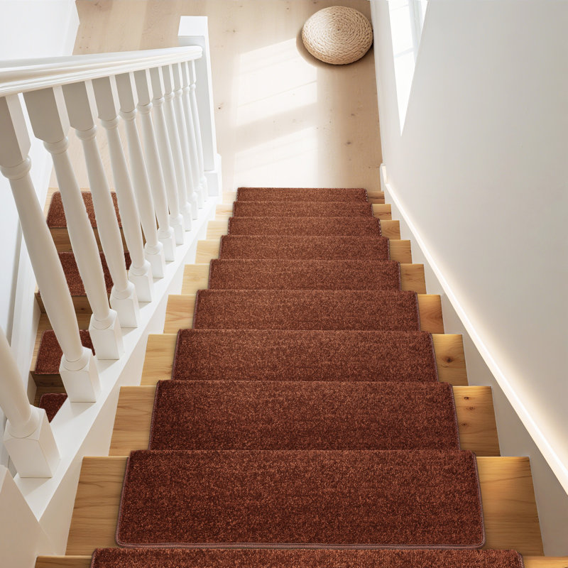 Ensemble de 14 marches d'escalier Monterey, Brun, 14