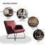 Averie Genuine Leather Designer Armchair-2028461982