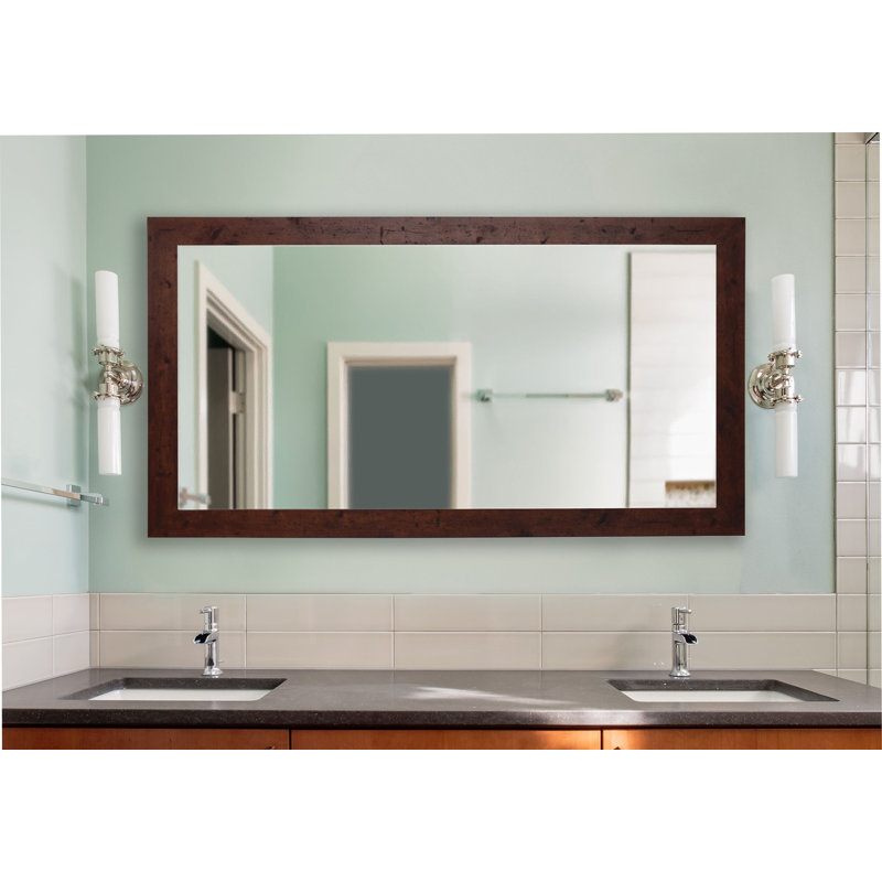 Laqueta Wood Wall Mirror, 64" H x 35" W
