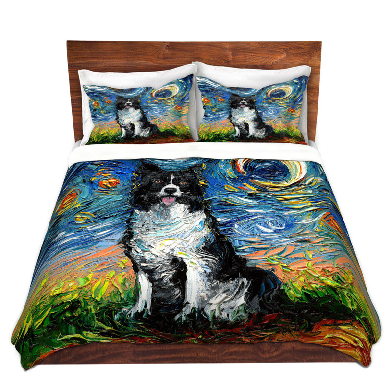 DiaNoche Designs DiaNoche Duvet Covers Sets Microfiber by Aja Ann
