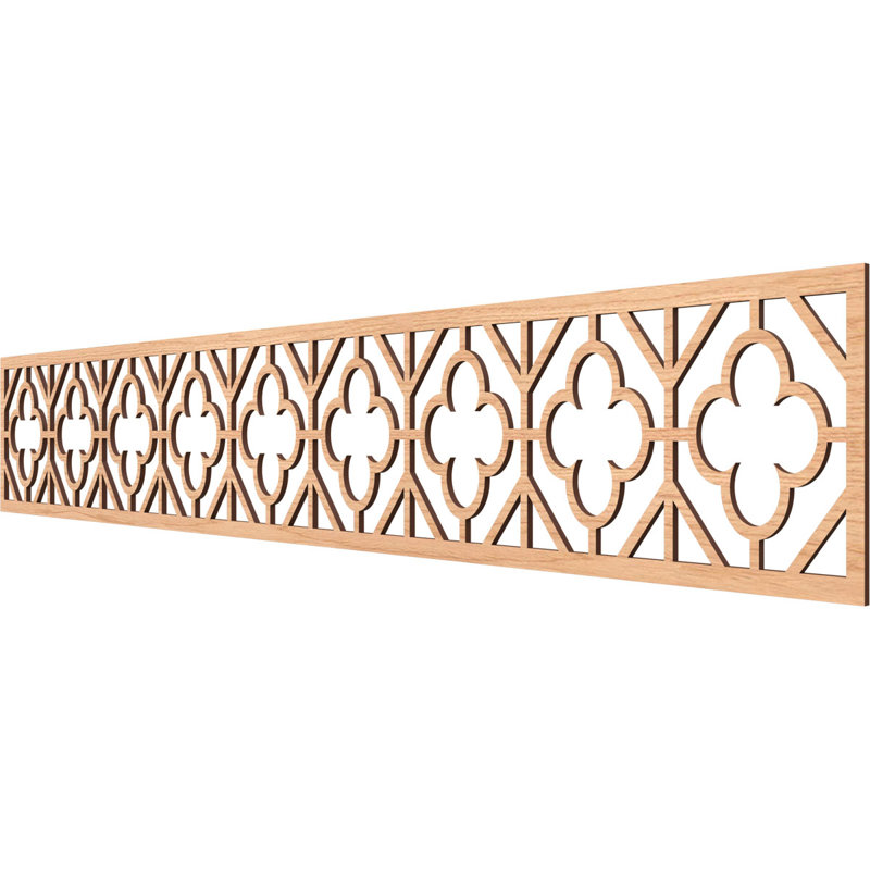 Moulure Hazelton, H 8 po x l 46,625 po x P 0,25 po, Noyer blanc