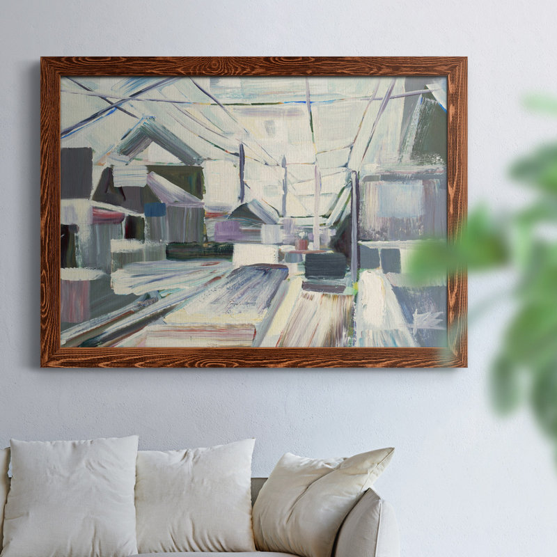 Pointed out - Cadre photo, reproduction d'art sur toile, H 37,5 po x l 27,5 po x P 1,5 po, Érable
