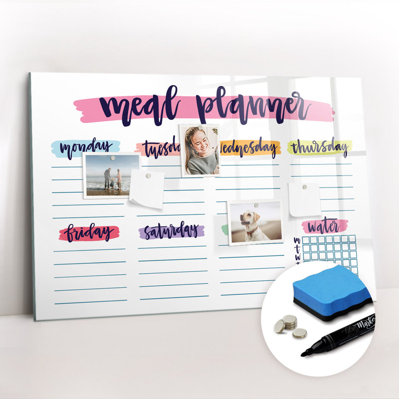 Magnetic Glass Dry Erase Board