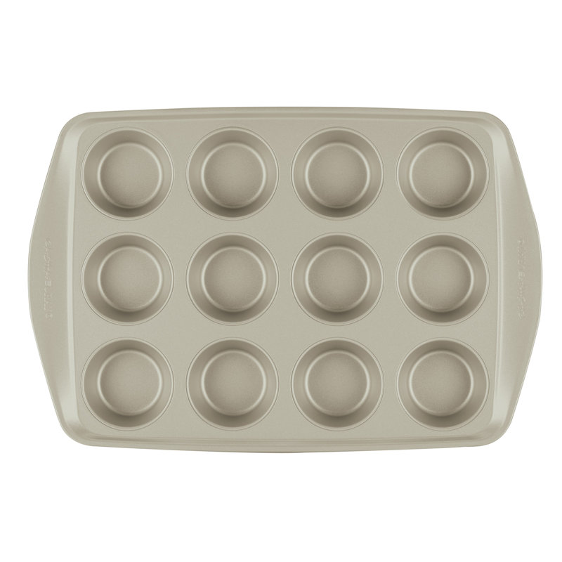 Silver Nonstick 3-Piece Bakeware Set with Lid