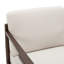 Fauteuil rembourré de style moderne Mid-Century avec structure en bois-1197416853