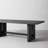 Steady solid wood dining table-212764641