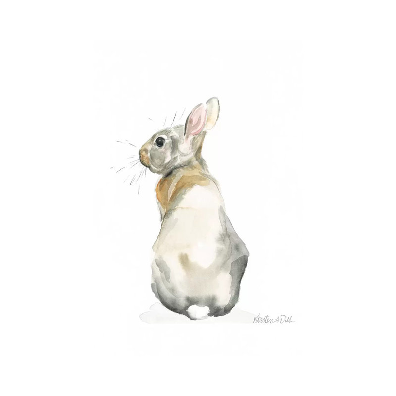 Bunny by Kirsten Dill - Wrapped Canvas Gallery-Wrapped Canvas Giclée, 66.04 cm H x 45.72 cm W