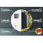 Huldar Glass Flat Wall Mirror