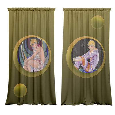 Velvet Blackout Curtain Panel Pair