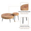 Ensemble de tables basses 2 pièces Ciriclio