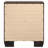 Tomasina Washed Taupe 2-Drawer Rectangular Nightstand-1299421924