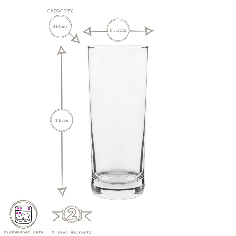 360ml Highball Glass Set