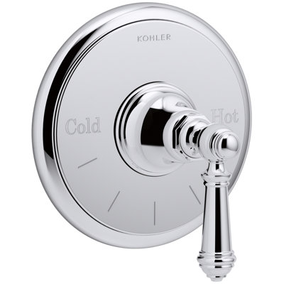Artifacts Thermostatic Valve Trim with Lever Handle
