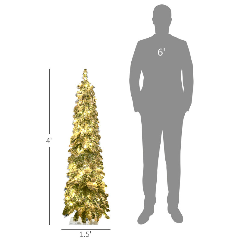Arbre de Noël artificiel haute 4 pi