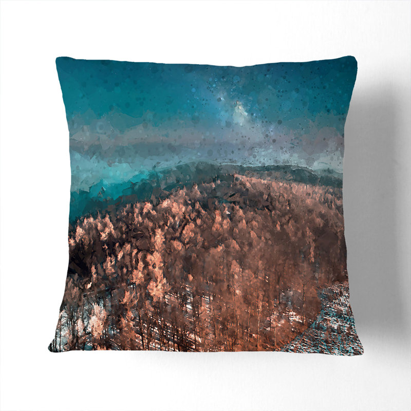 Square Throw Cushion, 55cm H x 55cm W x 20cm D