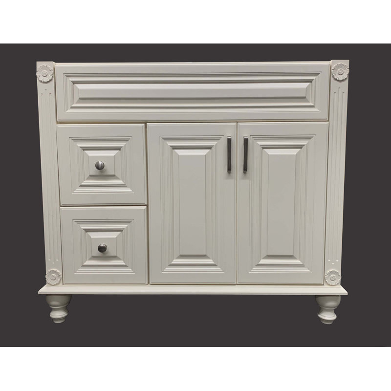 Base de meuble-lavabo de salle de bain simple 36" seulement