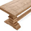 Ensemble de salle à manger extensible en bois massif 6 pièces Bellflower