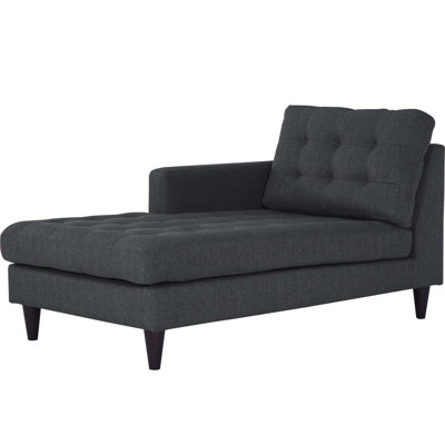 Modway Carson Carrington Humlebaek Right-Arm Upholstered Fabric Chaise