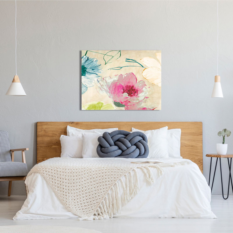 3KP6409 Colourful Composition I by Kelly Parr - Wrapped Canvas Painting, 70cm H x 100cm W x 4cm D
