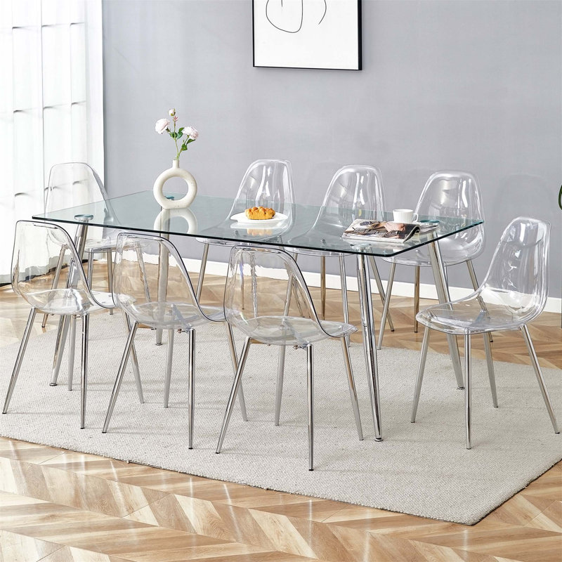 Ensemble de table de salle à manger 9 pièces 9 pièces