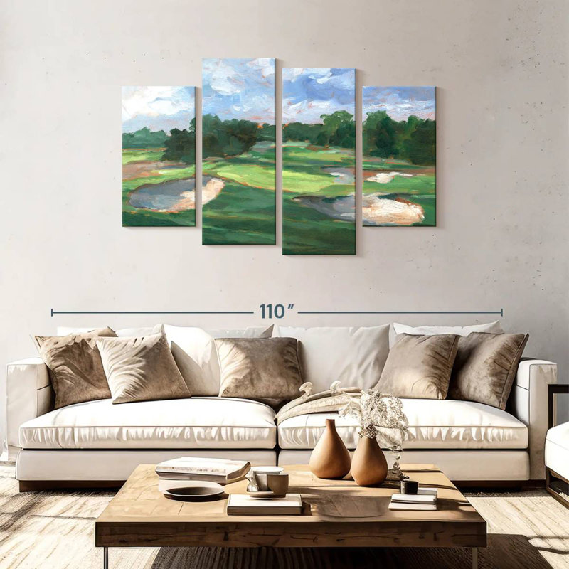 Étude de terrain de golf Alvord I, H 48 po x l 75 po
